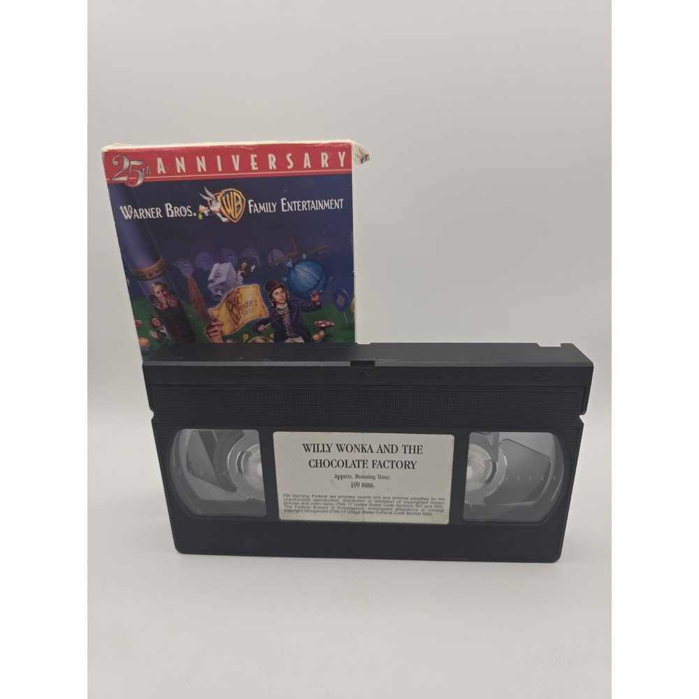 Willy Wonka and the Chocolate Factory (VHS, 1999, Remastered 25th Ann.) - Picture 4 of 7